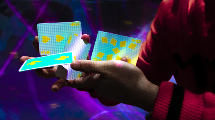 Jaspas Deck Neon Nights Playing Cards - Image 3