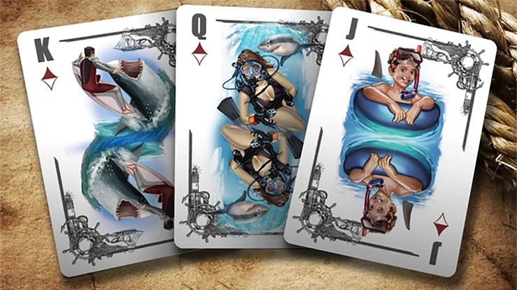 Jaws 40 Years of Fear Special Edition Playing Cards USPCC - Image 3