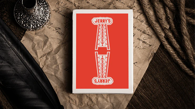 Jerry's Nugget Marked Monotone Playing Cards USPCC - Image 2