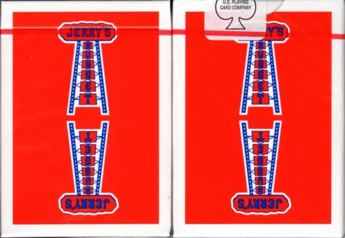 Jerry's Nugget Stripper Playing Cards - Red