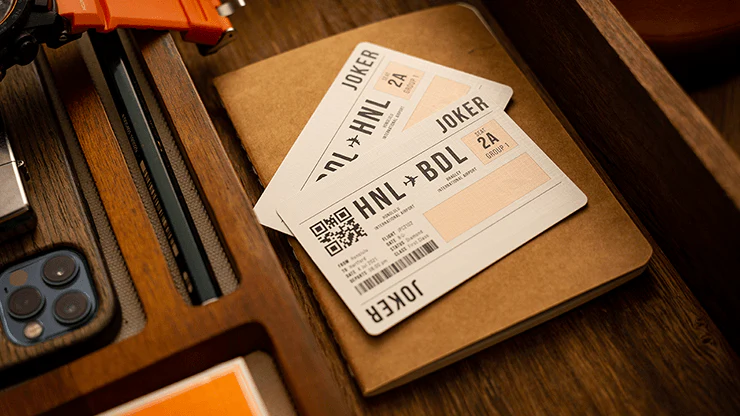 Jetsetter Limited Hangar Orange Playing Cards EPCC - Image 3
