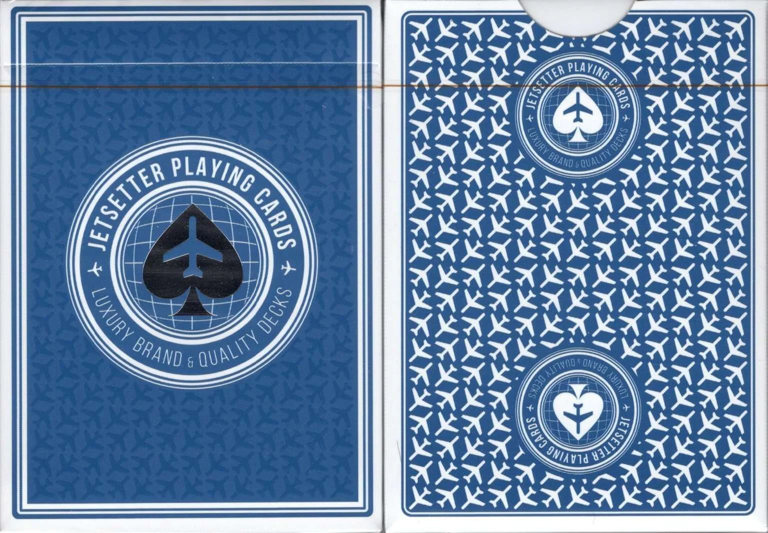 Jetsetter Premier Altitude Blue v2 Playing Cards EPCC