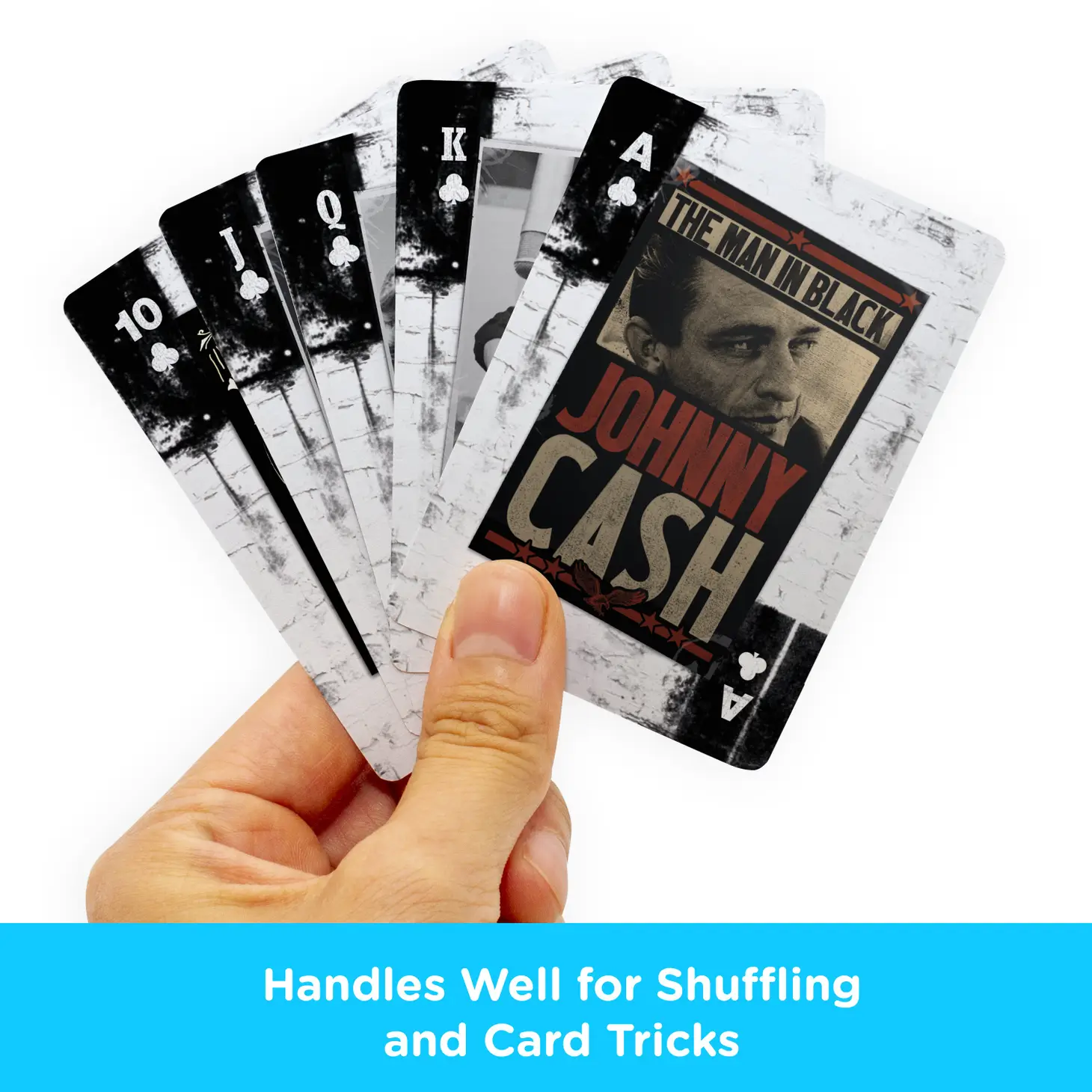 Johnny Cash Playing Cards by Aquarius - Celebrate the Music Legend - Image 3