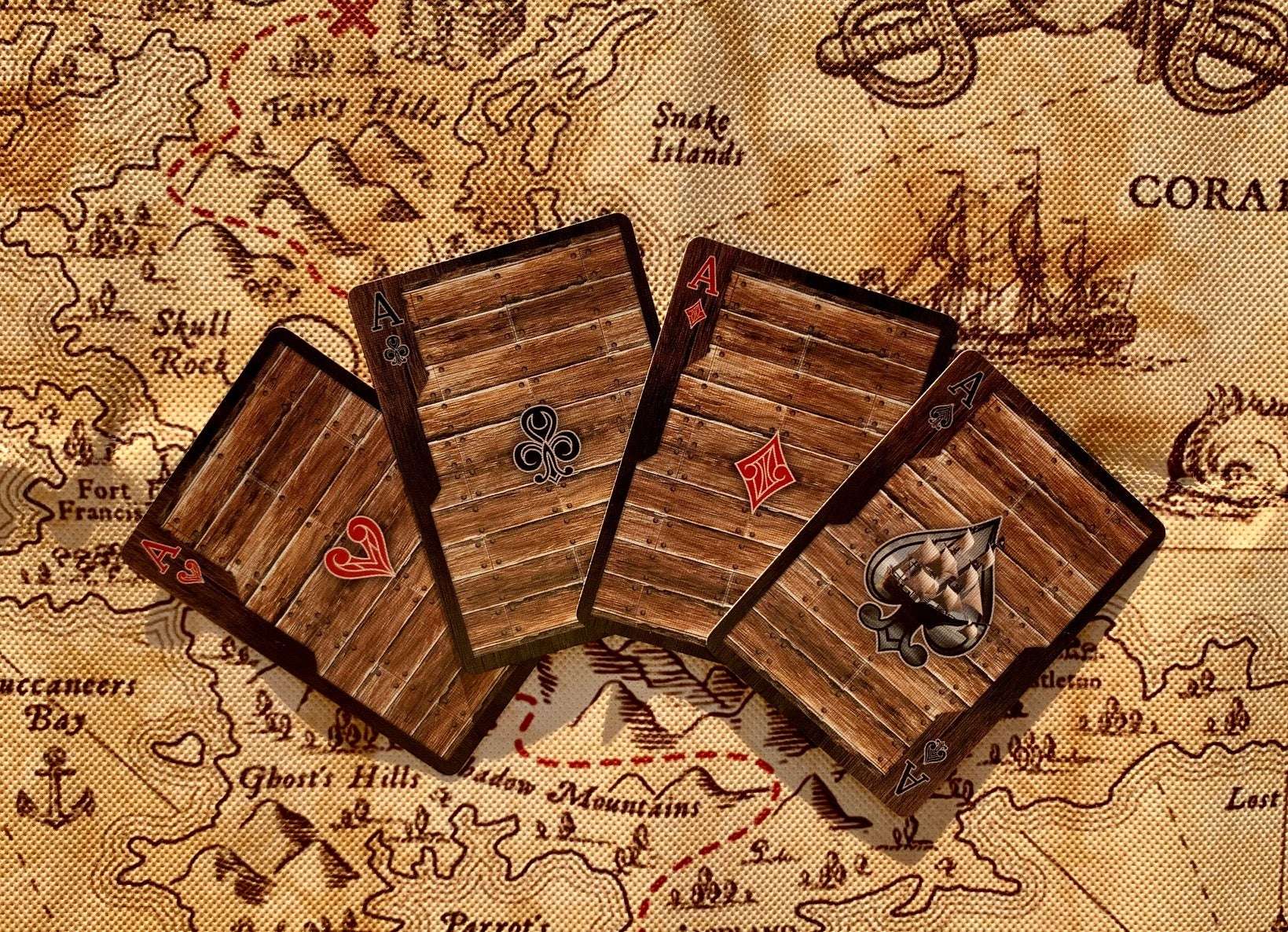 Jolly Roger Bicycle Playing Cards - Tales of Pirate Legends - Image 6