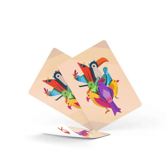 Jungle Birds Plastic Playing Cards 2 Deck Set - Image 3