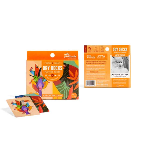 Jungle Birds Plastic Playing Cards 2 Deck Set - Image 4
