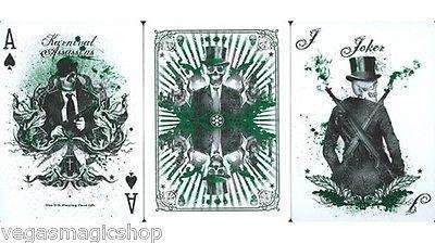 Karnival Assassins Green Bicycle Playing Cards - Image 4