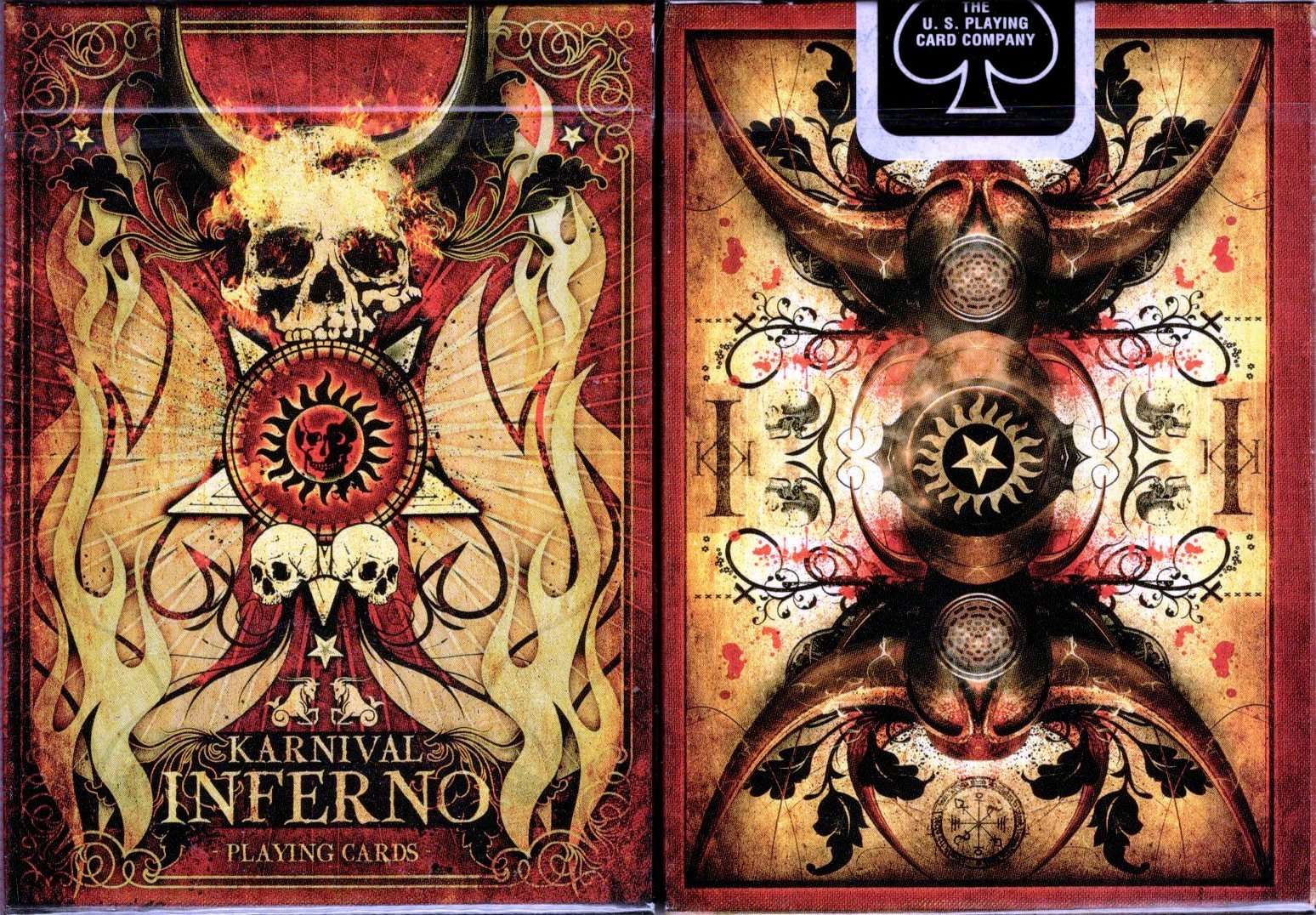 Karnival Inferno Playing Cards USPCC