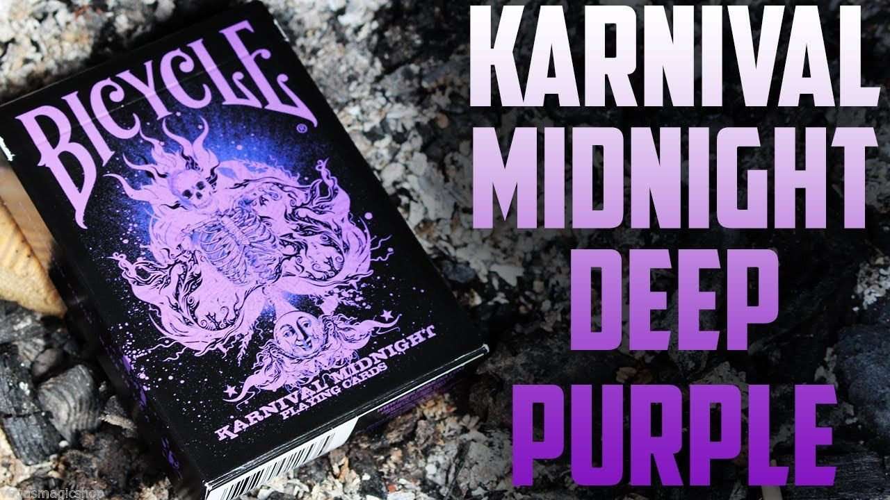 Karnival Midnight Purple Bicycle Playing Cards - Image 2