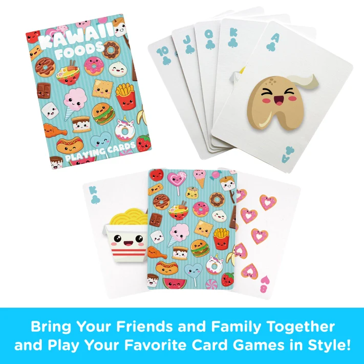 Kawaii Foods Playing Cards by Aquarius - Image 3