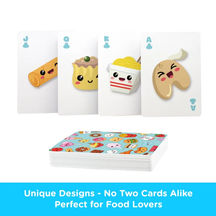 Kawaii Foods Playing Cards by Aquarius - Image 4