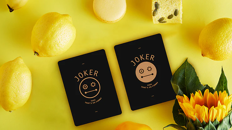 Keep Smiling Black v2 Playing Cards MPC - Image 3