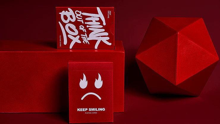 Keep Smiling Red v2 Playing Cards MPC - Image 6