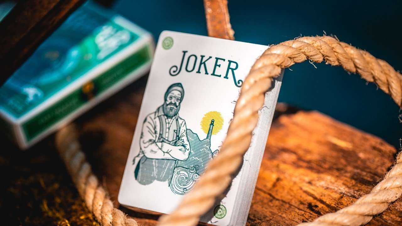 Keepers Sea Green Playing Cards Cartamundi - Image 8