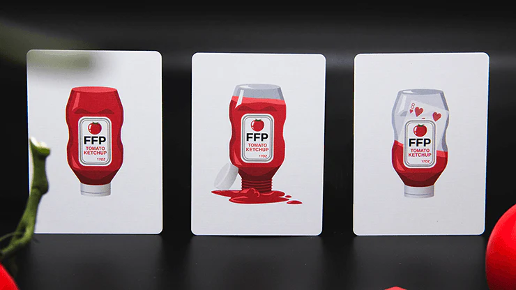 Ketchup Playing Cards USPCC - Image 3