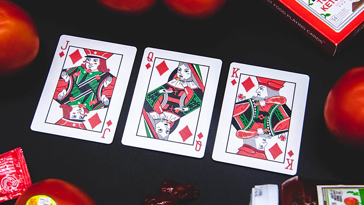 Ketchup Playing Cards USPCC - Image 4