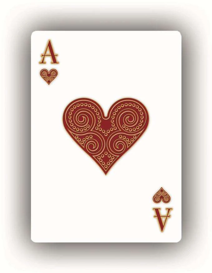 King of Kings Bicycle Playing Cards - Black & Red - Image 6