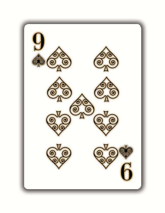 King of Kings Bicycle Playing Cards - Black & Red - Image 8
