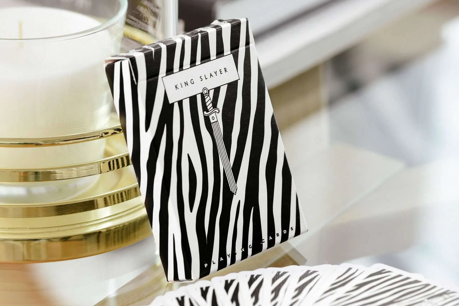 King Slayer Zebra Playing Cards Cartamundi - Image 6