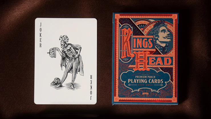 King's Head Playing Cards - Red & Blue - Image 5