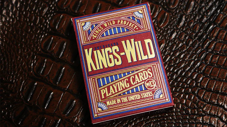 Kings Wild Americanas Gilded Playing Cards USPCC - Image 7