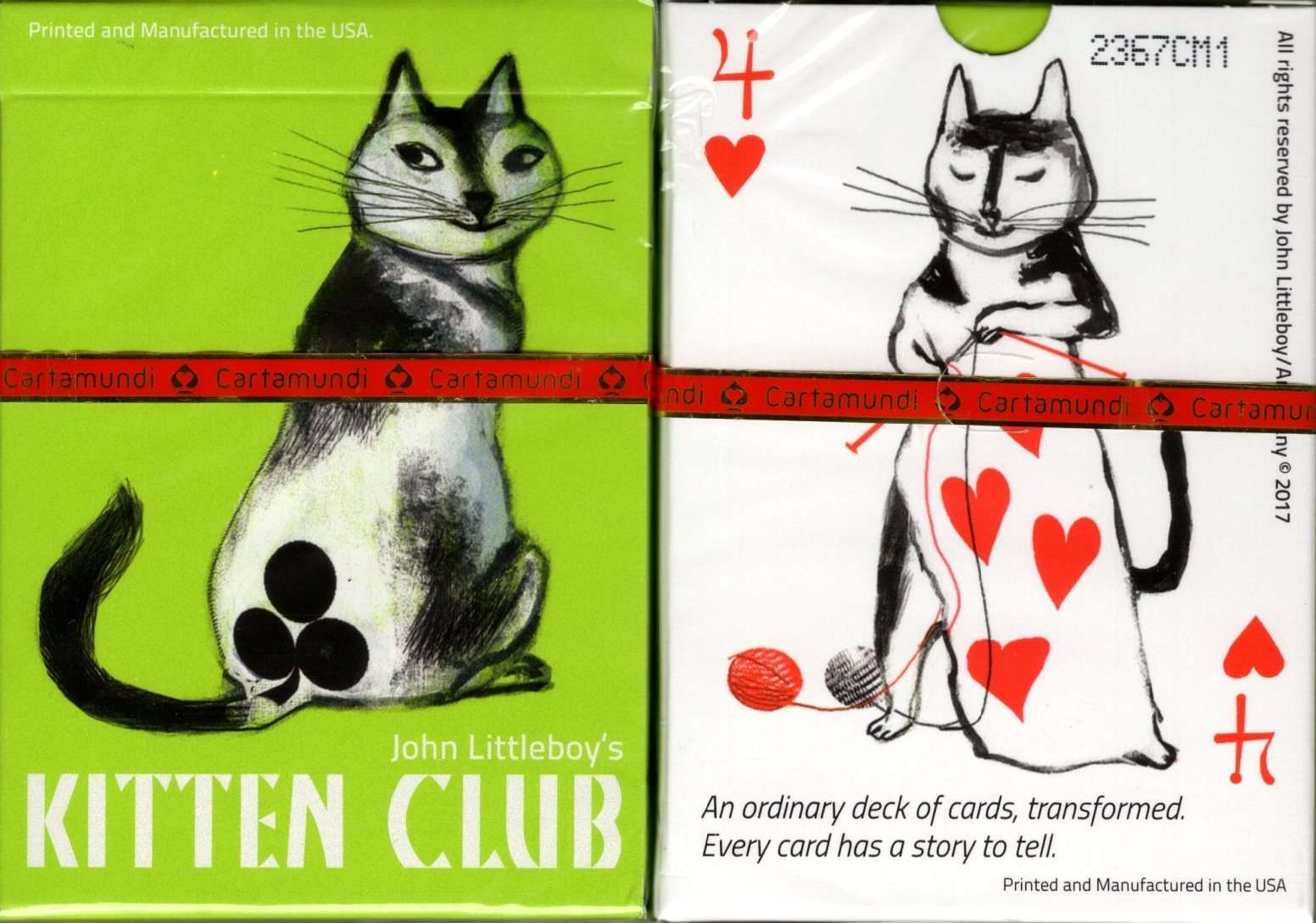 Kitten Club Cat Playing Cards Cartamundi