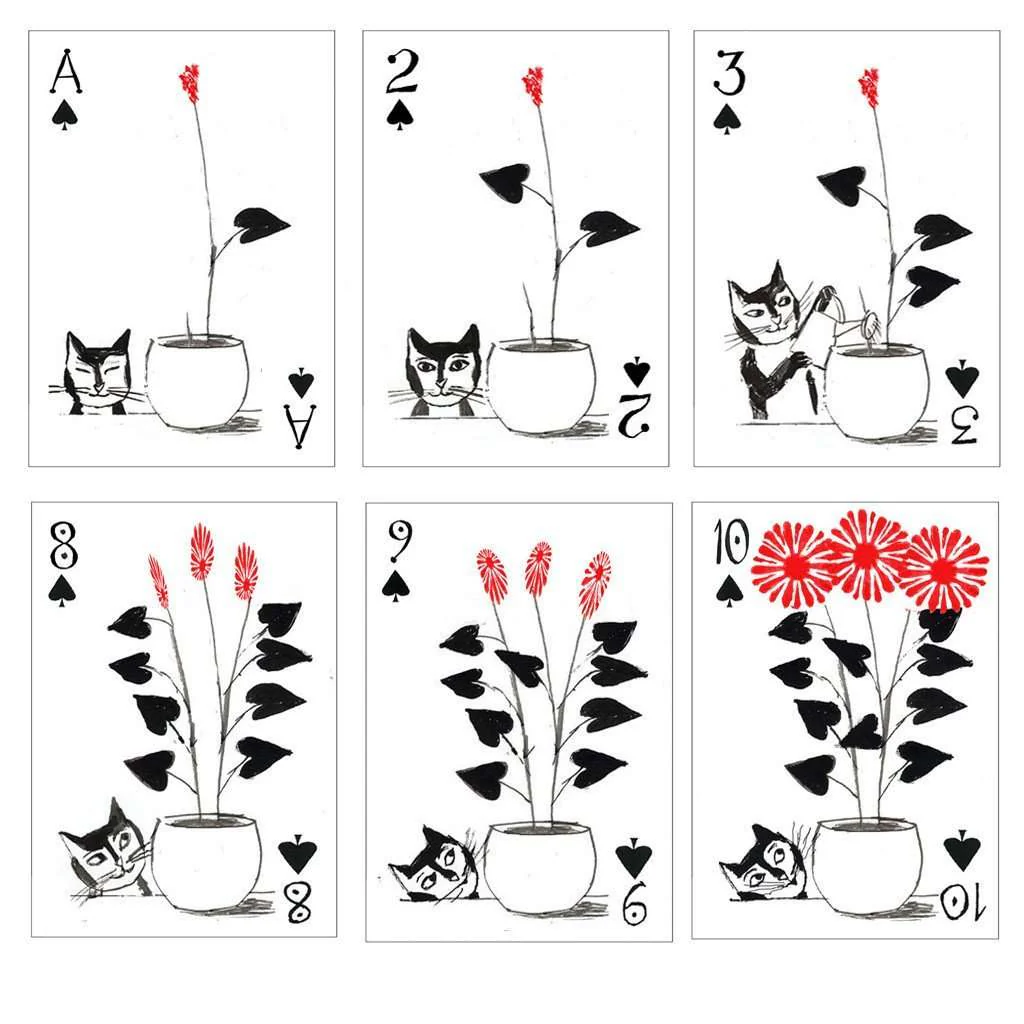Kitten Club Cat Playing Cards Cartamundi - Image 6