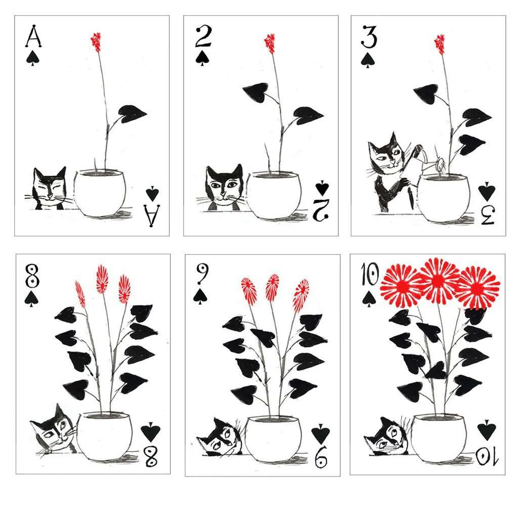 Kitten Club v2 Playing Cards USPCC - Image 4