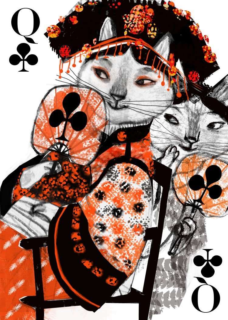 Kitten Club v2 Playing Cards USPCC - Image 7