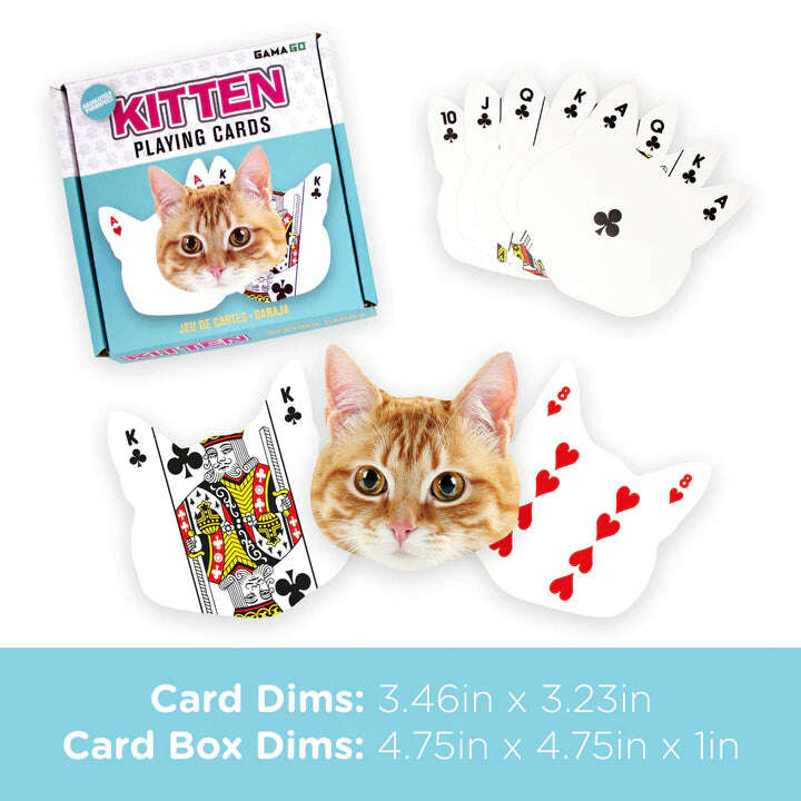 Kitten Shaped Playing Cards GAMAGO - Image 2