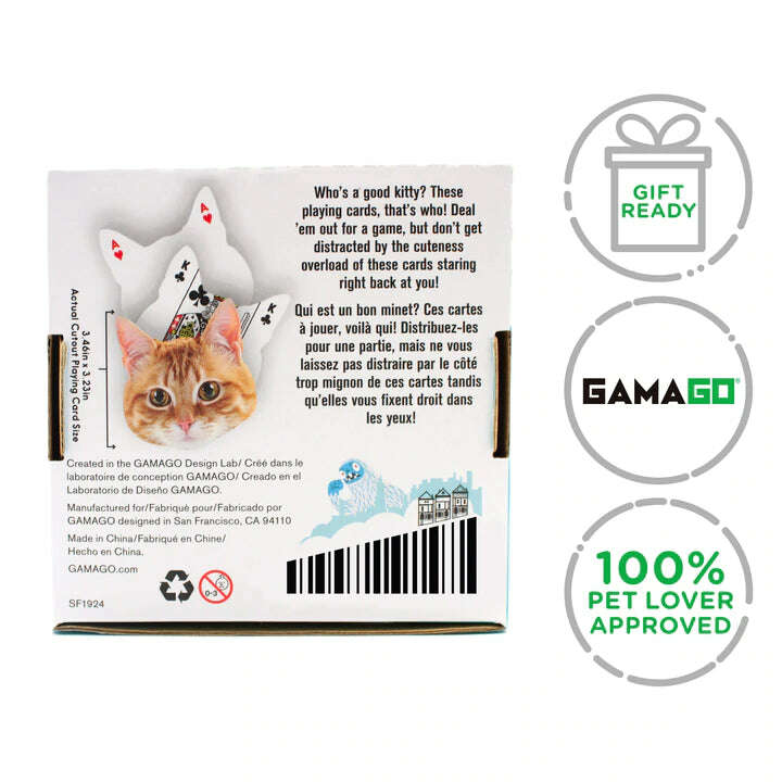 Kitten Shaped Playing Cards GAMAGO - Image 3