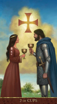 Knights Templar Tarot Deck Lo Scarabeo - Image 3
