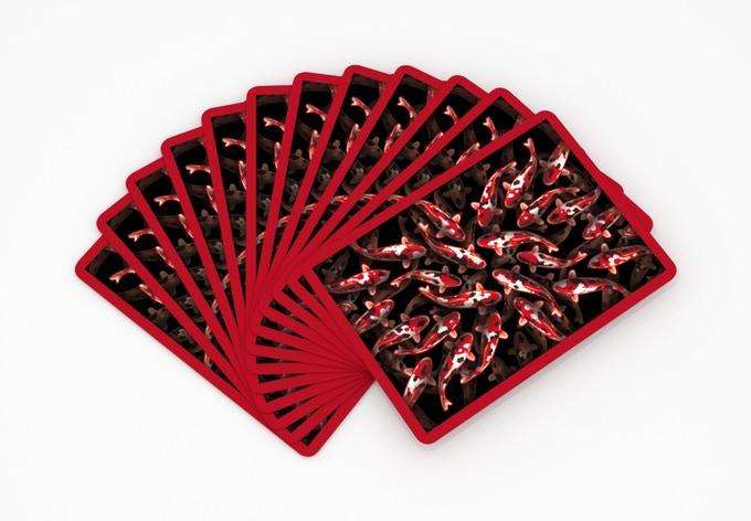 Koi Fish Bicycle Playing Cards - Image 4