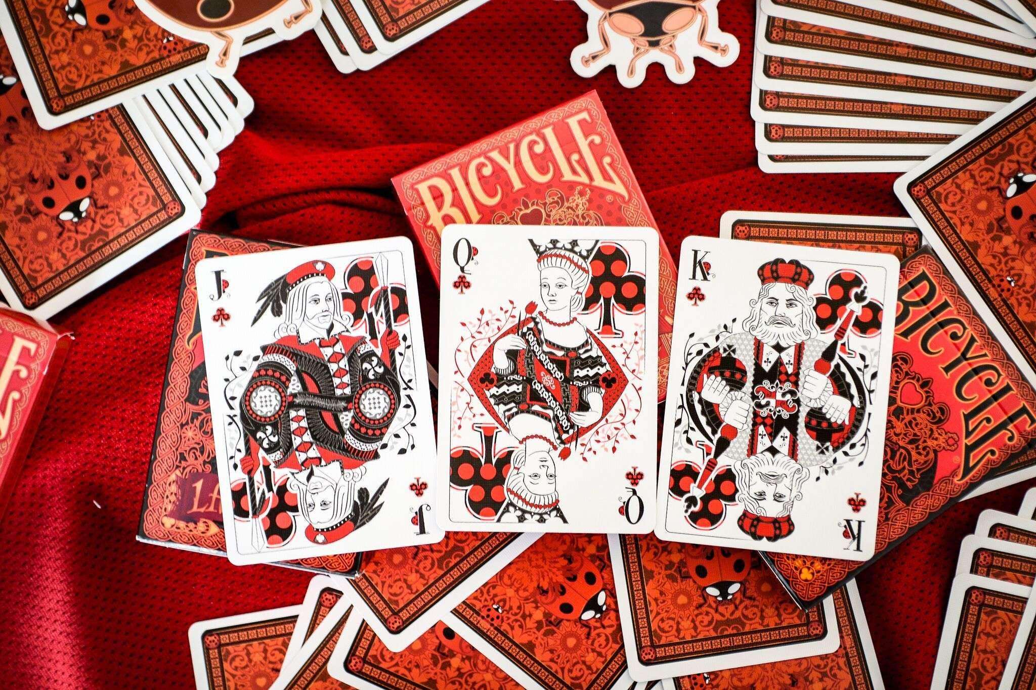 Ladybug Bicycle Gilded Playing Cards - Image 4