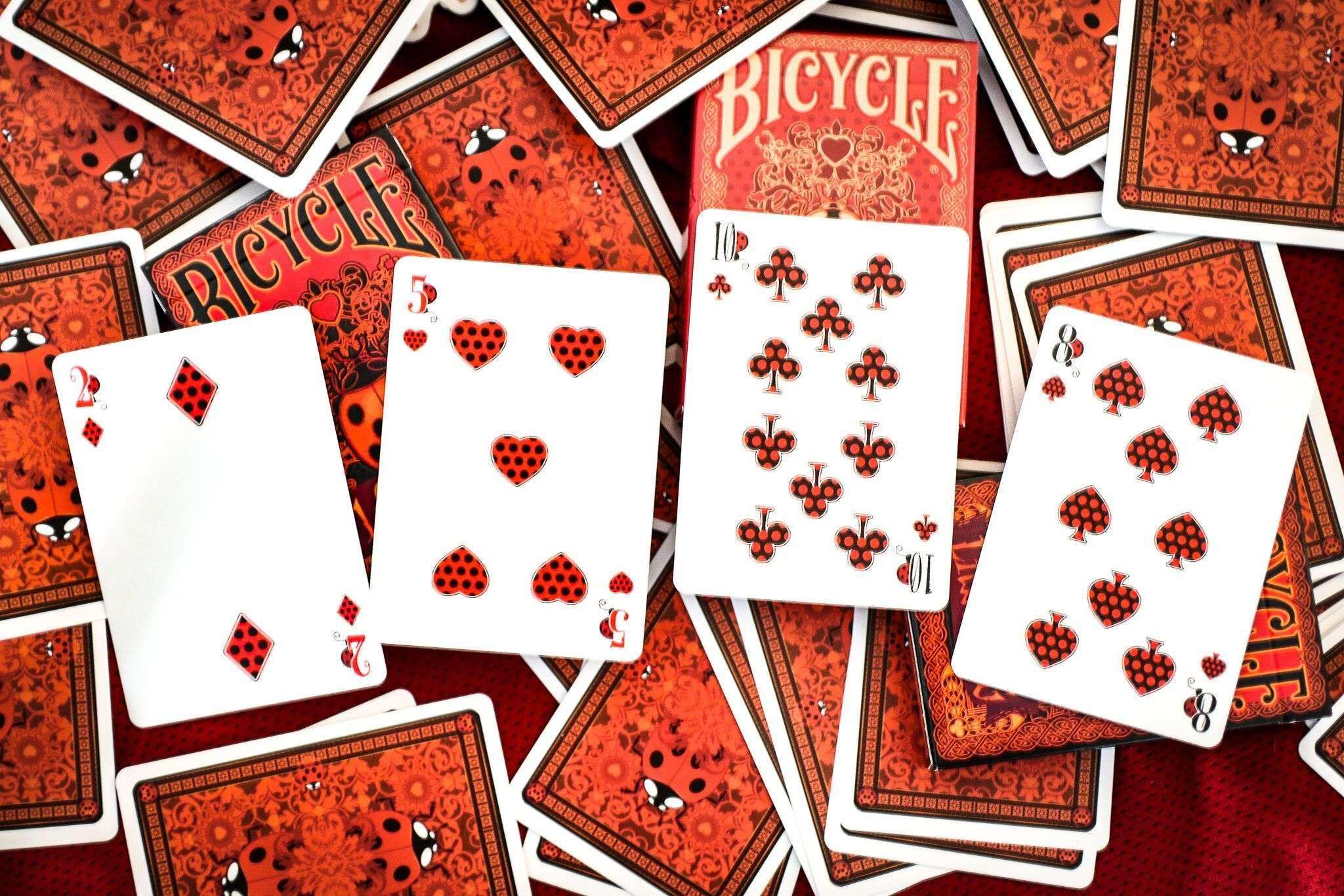 Ladybug Bicycle Gilded Playing Cards - Image 8
