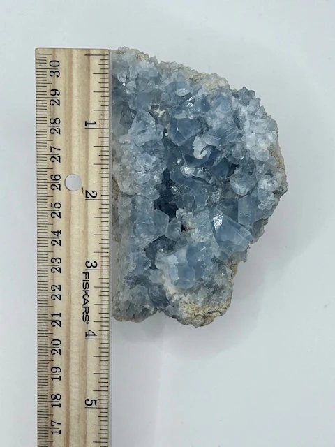 Large Blue Celestite Cluster - Image 2