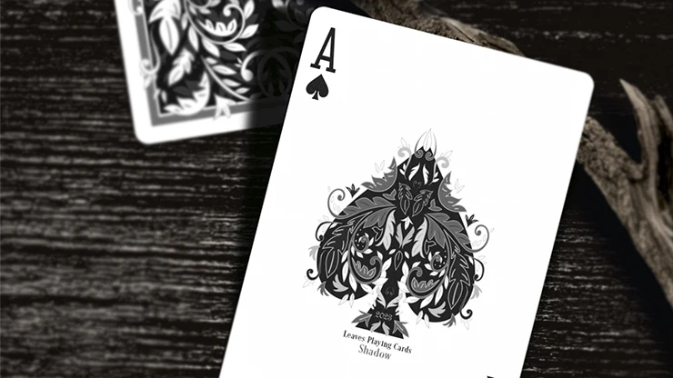 Leaves Black Playing Cards by DCHC - Image 4
