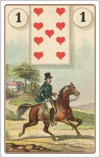 Lenormand Oracle Fortune Telling Cards Lo Scarabeo - Image 5