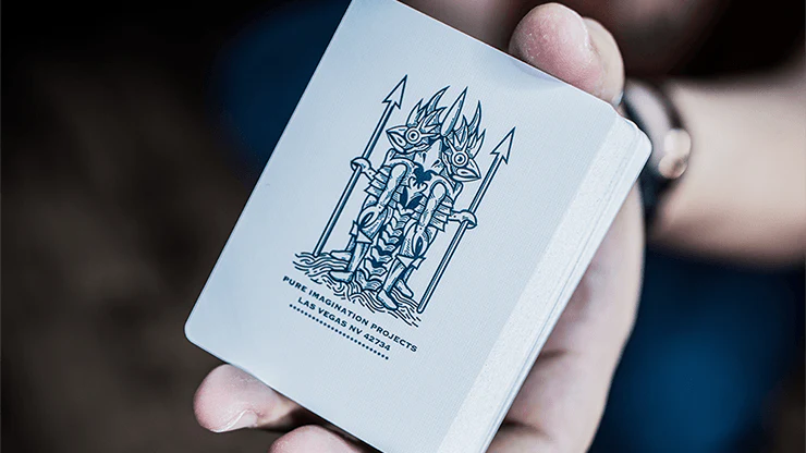 Les Melies Conquests White Playing Cards USPCC - Image 3