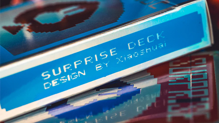 Limited Holographic Edition Surprise Deck V5 Playing cards Blue - Image 4