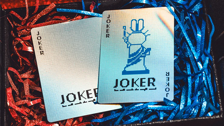 Limited Holographic Edition Surprise Deck V5 Playing cards Blue - Image 5