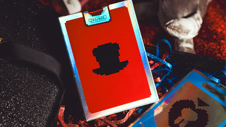 Limited Holographic Edition Surprise Deck V5 Playing cards Red - Image 2