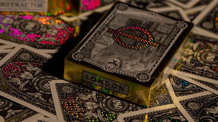 London Gold Diffractor Playing Cards - Image 7