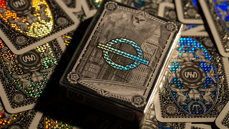 London Silver Diffractor Playing Cards - Image 7