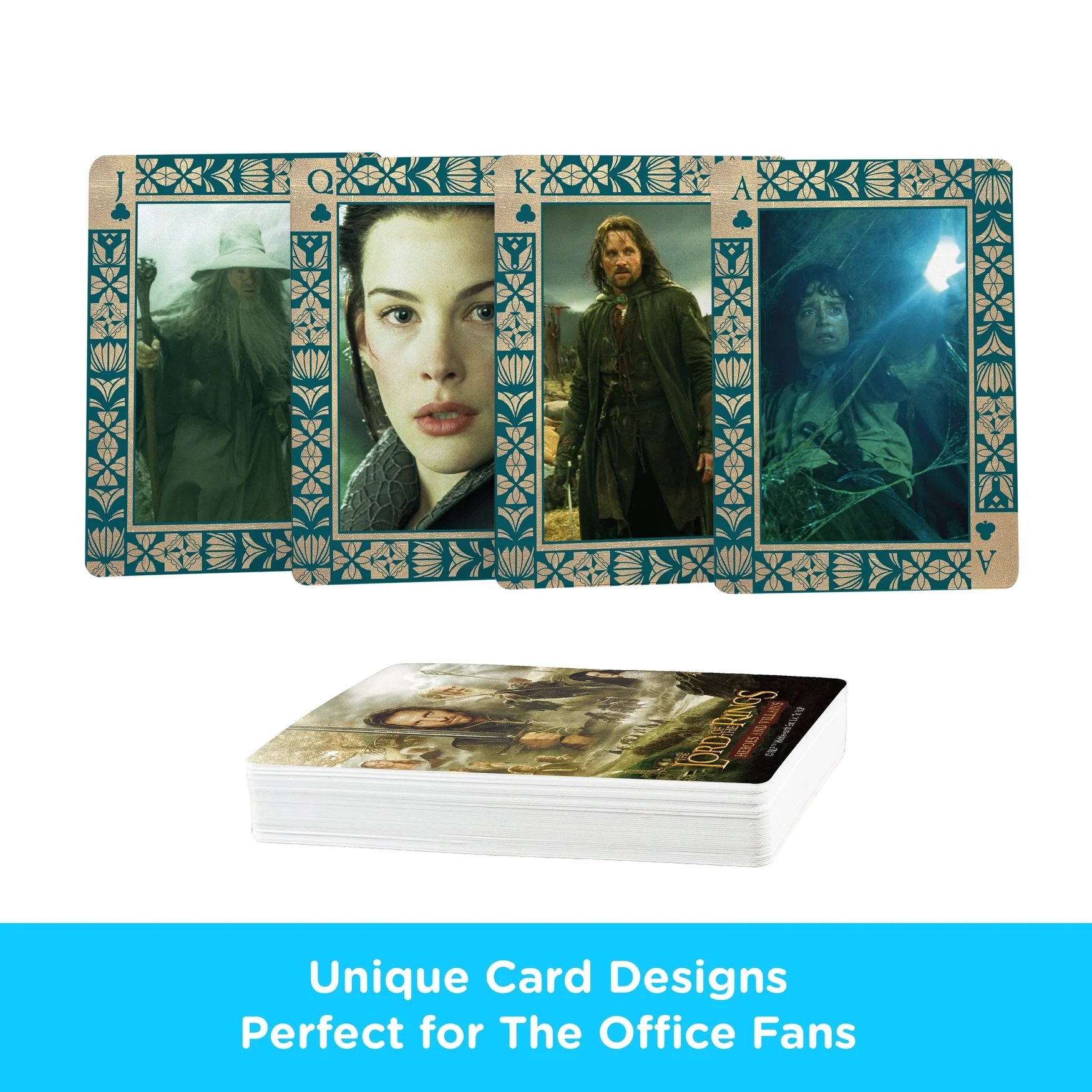 Lord of the Rings - Heroes & Villains Playing Cards by Aquarius - Image 3