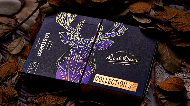 Lost Deer Black Playing Cards USPCC - Image 2