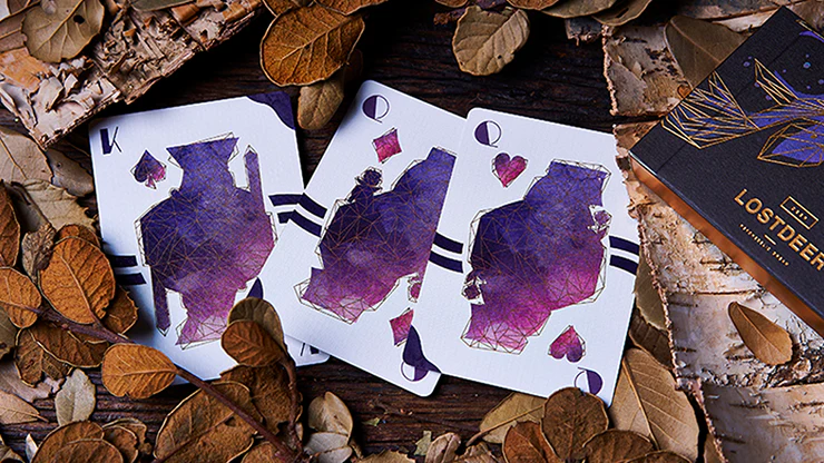 Lost Deer Black Playing Cards USPCC - Image 3