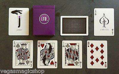 LTD Purple Playing Cards USPCC - Image 3
