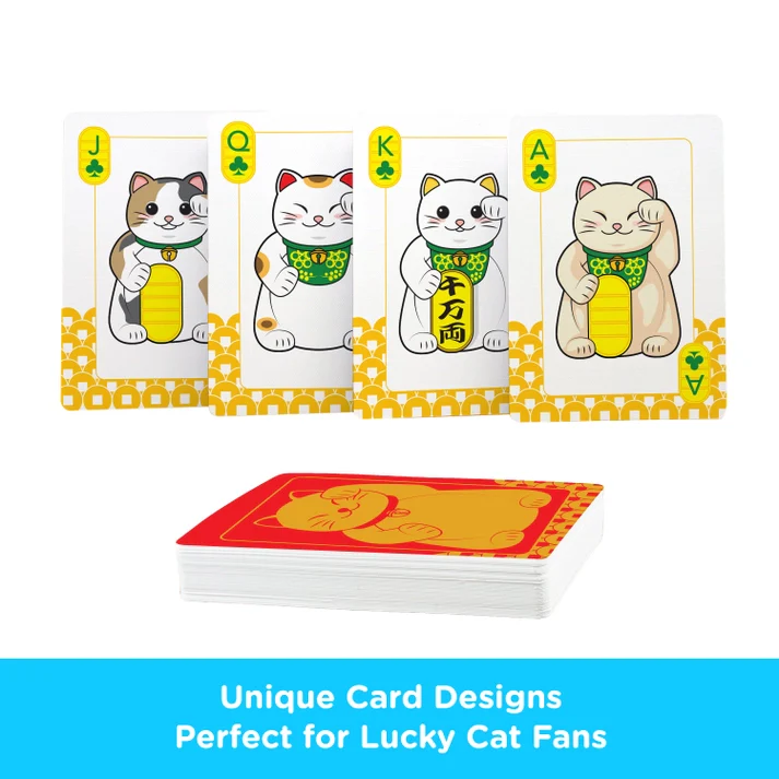 Lucky Cat Playing Cards by Aquarius - Image 3
