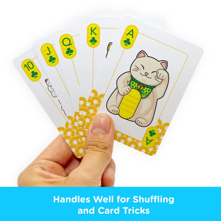 Lucky Cat Playing Cards by Aquarius - Image 4